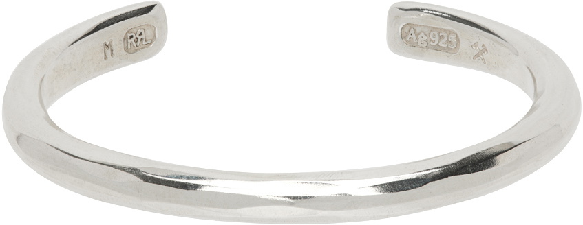 RRL Silver Hammer Cuff Bracelet RRL