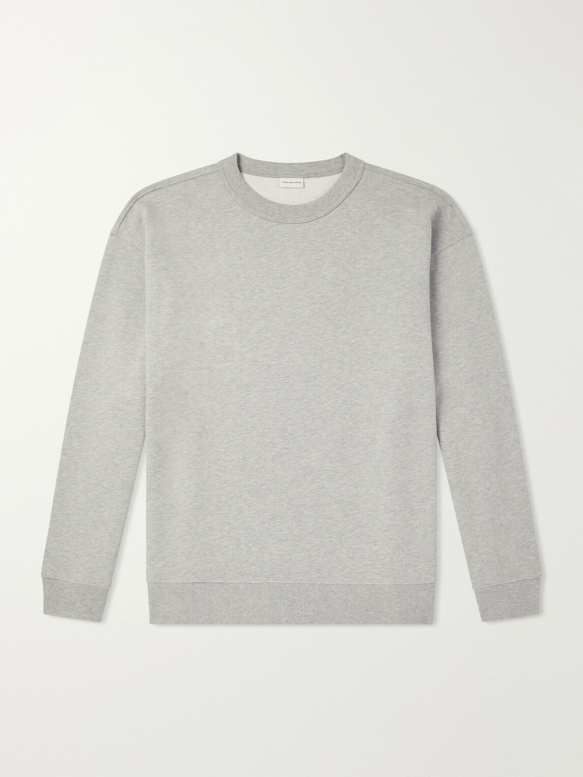 Dries Van Noten - Hax Oversized Cotton-Jersey Sweatshirt - Gray