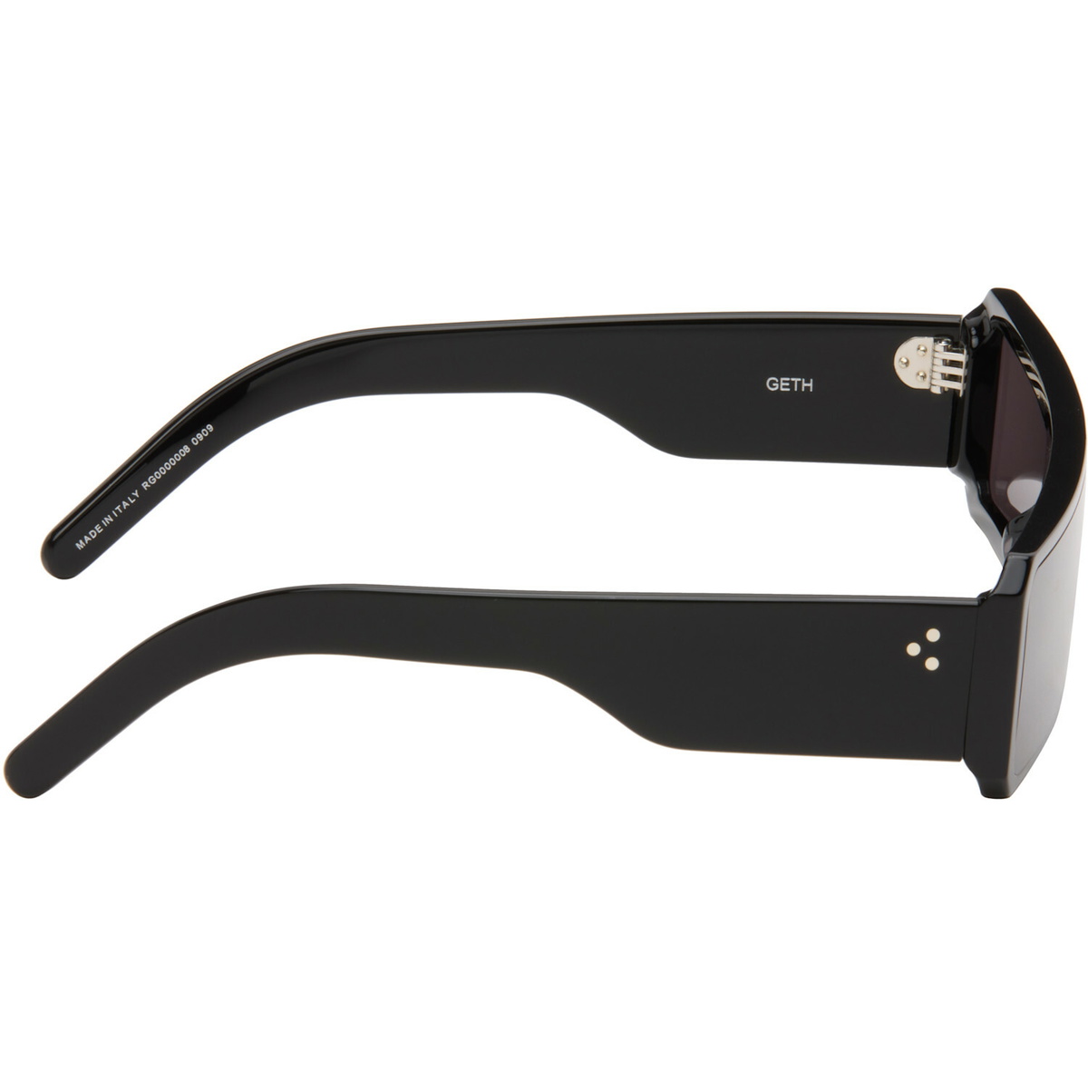Rick Owens Black Gethshades Sunglasses