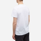 Balmain Men's Classic Fit Foil T-Shirt in White/Silver