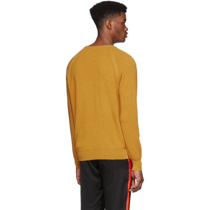 Eidos Orange Waffle Sweater