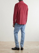 Caruso - Cotton-Corduroy Shirt - Red