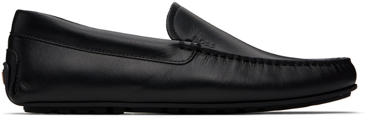 Photo: BOSS Black Embossed Loafers