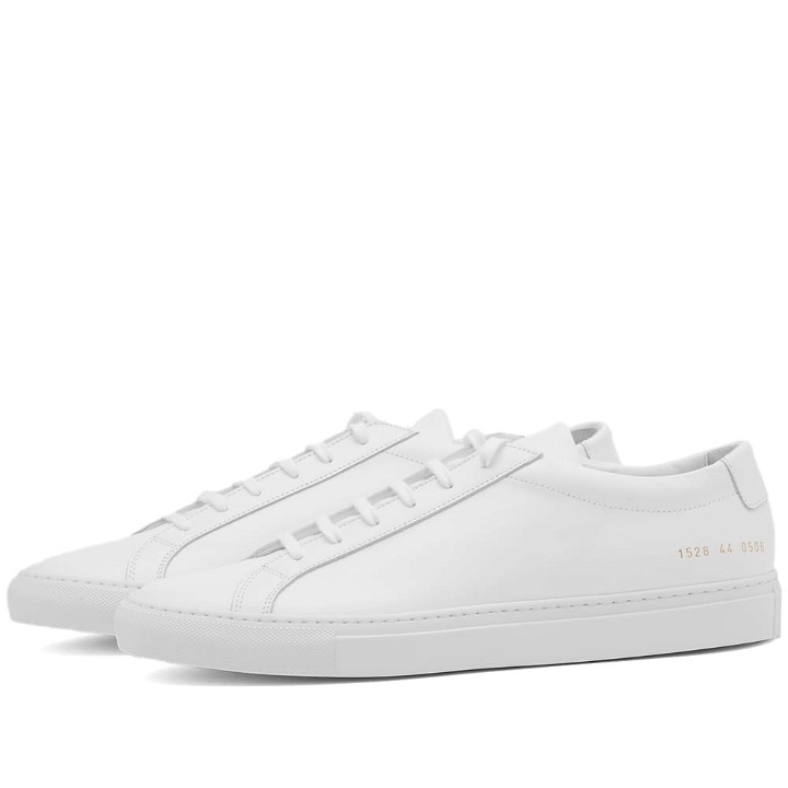 Photo: Common Projects Men's Original Achilles Low Sneakers in White