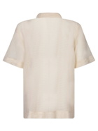 Séfr Noam Beige Textured Shirt