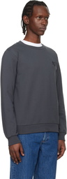 A.P.C. Gray Standard 'Rue Madame' Sweatshirt