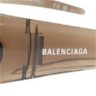 Balenciaga Eyewear BB0253S Sunglasses in Brown/Grey