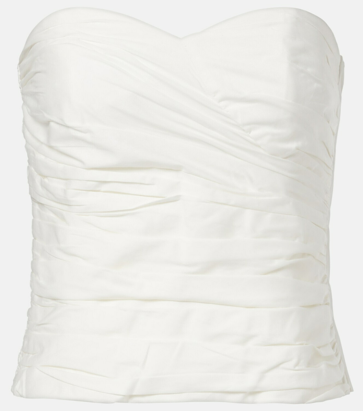Adriana Degreas Opulence draped cotton corset