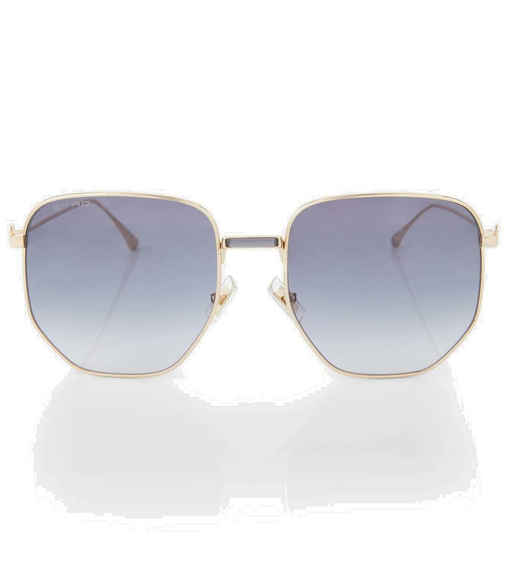 Photo: Etro Pegaso square sunglasses