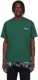 VETEMENTS SSENSE Exclusive Green Logo T-Shirt