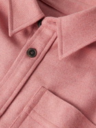 A.P.C. - Basile Wool-Blend Overshirt - Pink