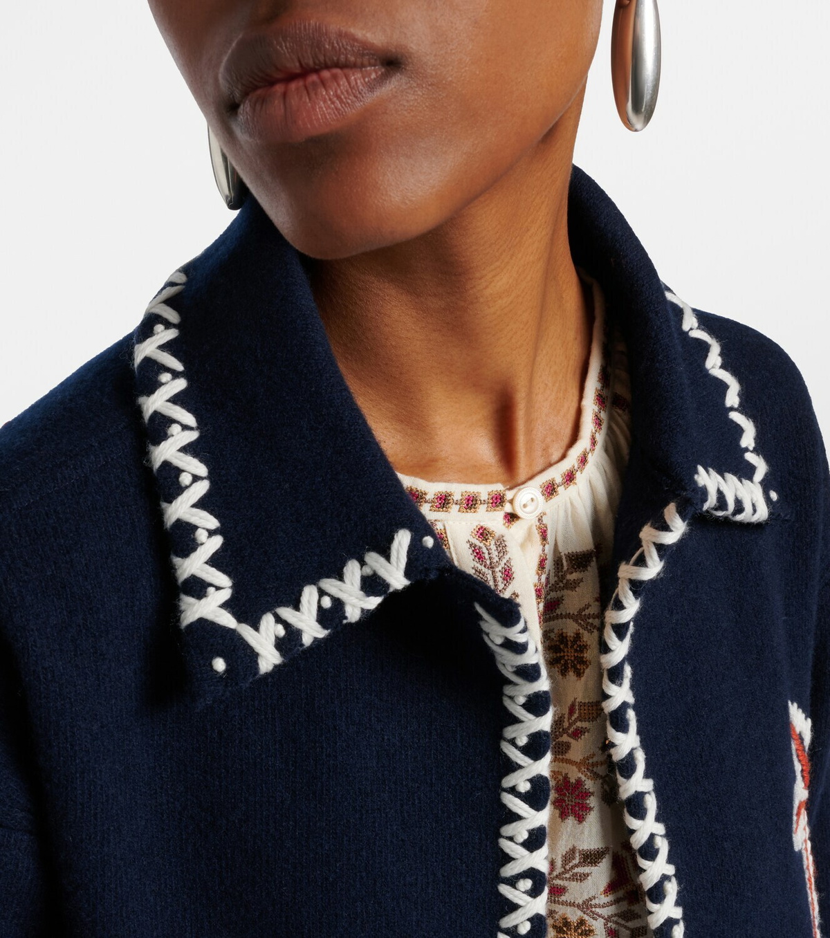 Alanui Remember Me virgin wool jacket