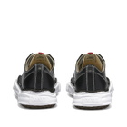 Maison MIHARA YASUHIRO Men's Original Sole Leather Low-Top Sneakers in Black