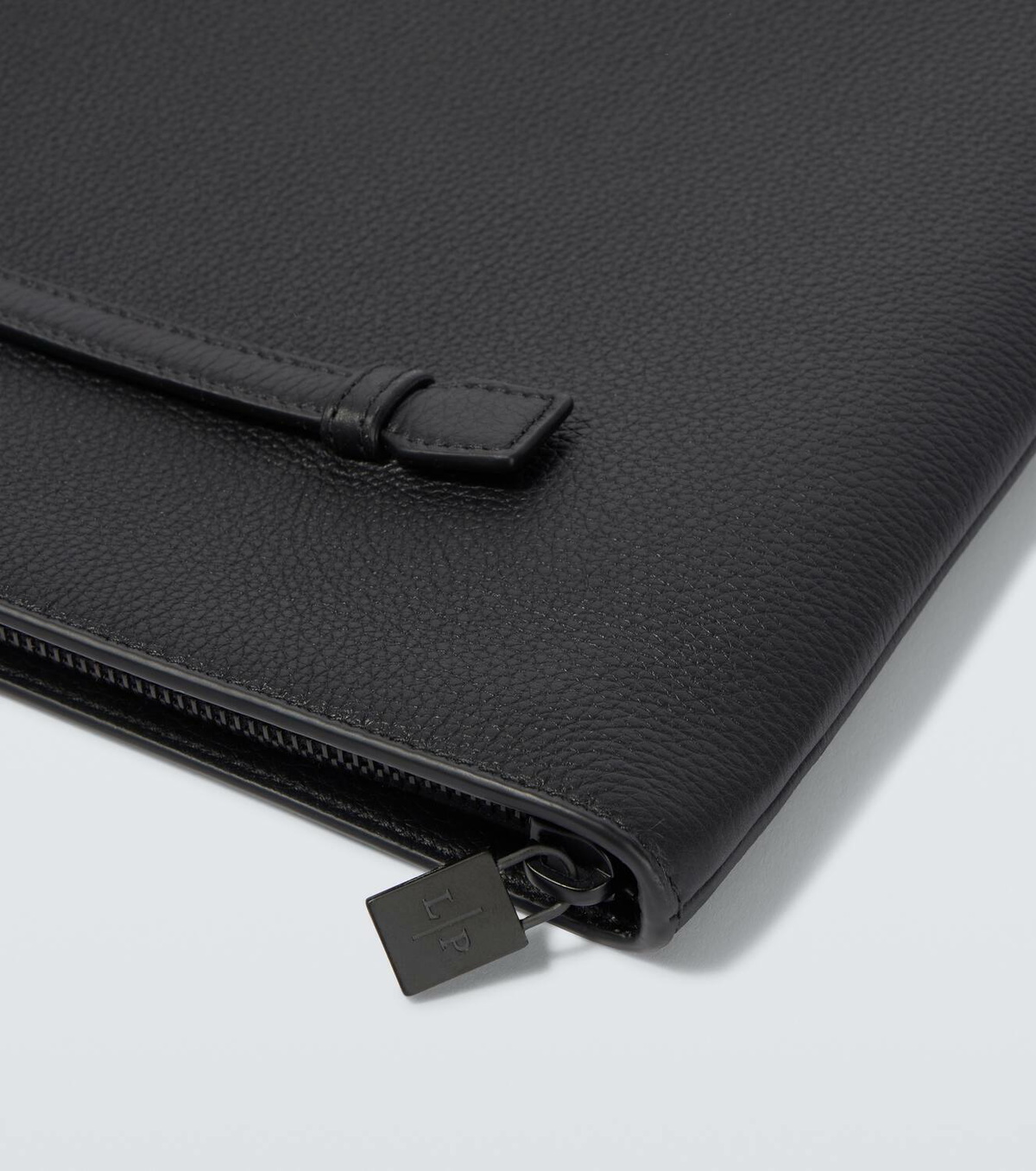 Loro Piana Extra A4 leather pouch Loro Piana