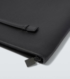 Loro Piana Extra A4 leather pouch