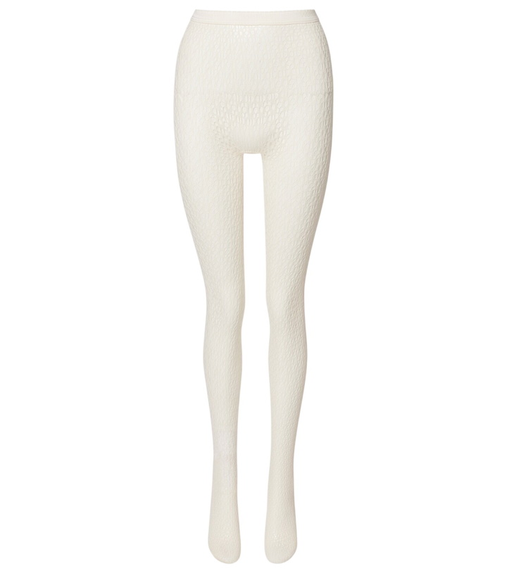 Photo: Wolford Daisy net tights