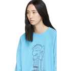 Marc Jacobs Blue Peanuts Edition Linus Sweatshirt