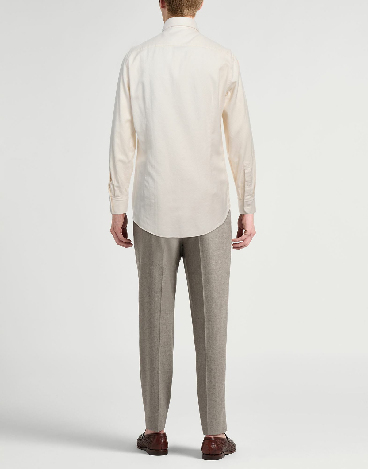 Lardini Mens Shirt in Off white