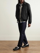 James Perse - Padded Recycled-Twill Bomber Jacket - Black