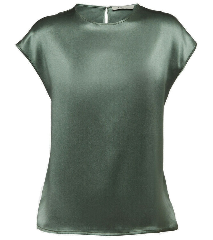 Photo: Asceno Dasha silk top