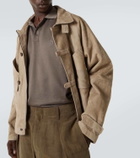 Giorgio Armani Silk, linen and cotton polo shirt
