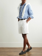 Dunhill - Straight-Leg Cotton-Twill Chino Shorts - White