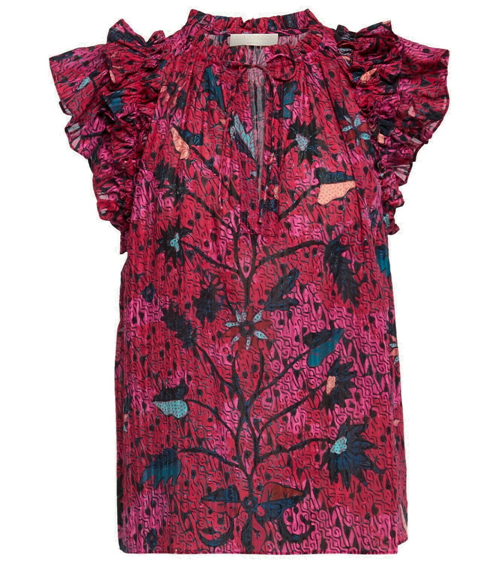 Photo: Ulla Johnson Fleur printed cotton-blend top