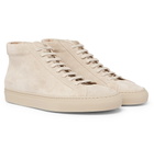Common Projects - Original Achilles Suede High-Top Sneakers - Men - Neutral