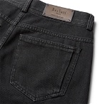 Berluti - Slim-Fit Washed-Denim Jeans - Men - Black