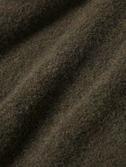 Canali - Wool-Blend Bouclé Rollneck Sweater - Brown