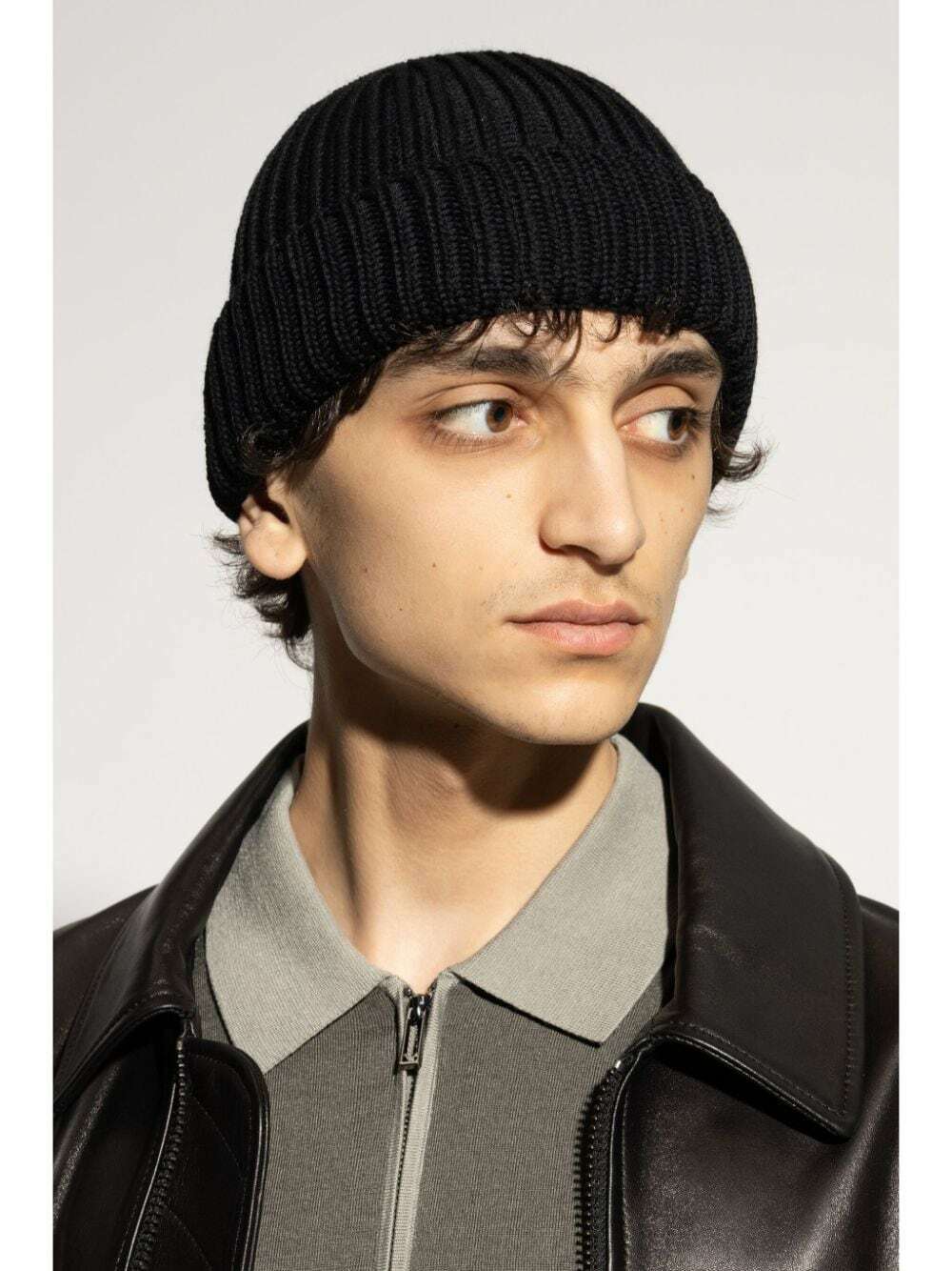EMPORIO ARMANI - Wool Beanie Emporio Armani display picture 1