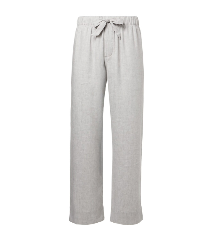 Photo: Frescobol Carioca Luan linen and cotton-blend straight pants