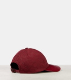 Gucci GG leather baseball cap