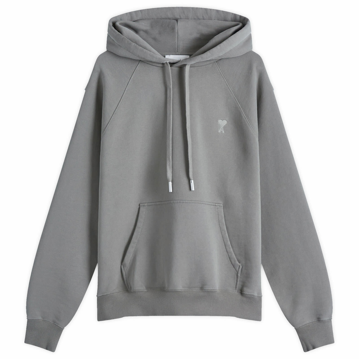 【AMI PARIS】AMI Paris Tonal ADCパーカー AMI Paris Men's Tonal ADC Hoodie in Smoke Grey AMI