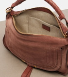 Chloé Marcie Small suede shoulder bag