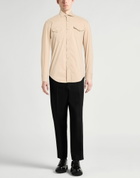 Eleventy Mens Shirt in Sand