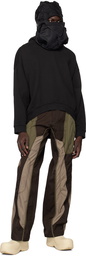 FFFPOSTALSERVICE Black Crewneck Hoodie