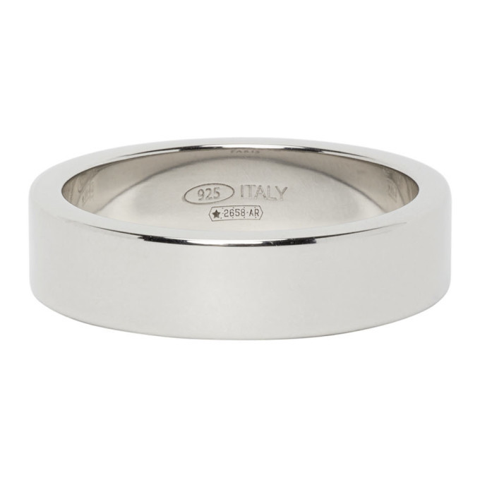 アクセサリー Maison Margiela logo ring silver 925 Maison Margiela Silver Logo Ring Maison Margiela
