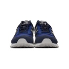 New Balance Blue and Navy 574 Core Sneakers