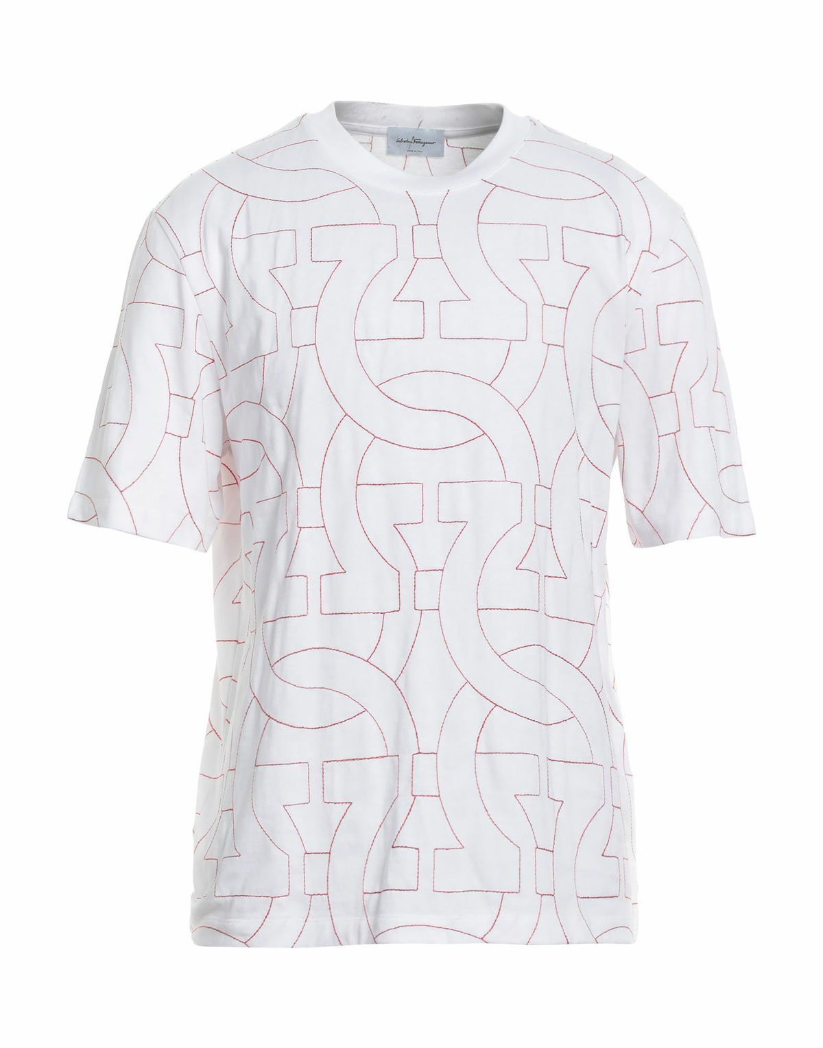 Ferragamo Mens T-shirt in Red