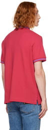 Versace Jeans Couture Pink Embroidered Polo