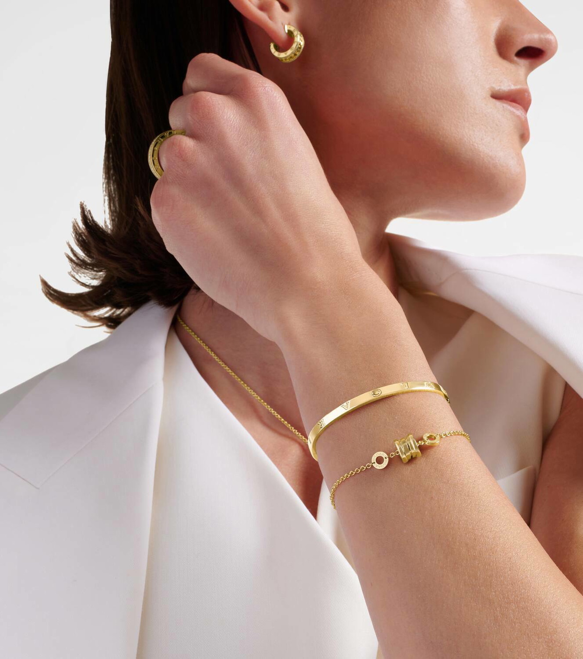 Bvlgari B.zero1 18kt gold bracelet