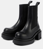 Rick Owens Beatle Bogun leather ankle boots