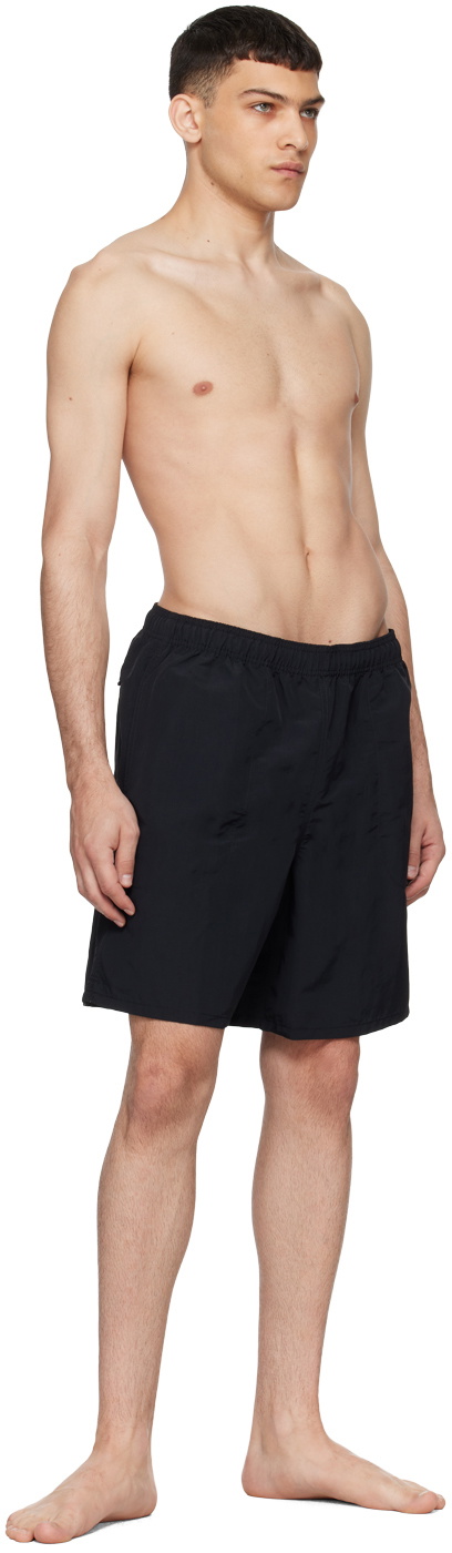 Stüssy Black Stock Swim Shorts