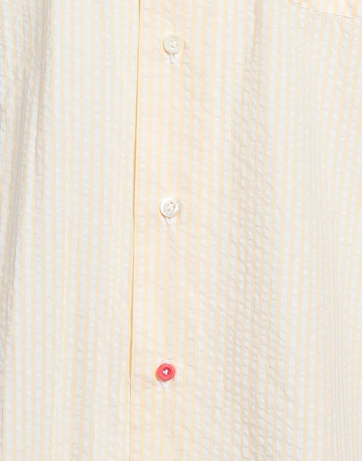 Isaia Mens Shirt Pastel in Yellow