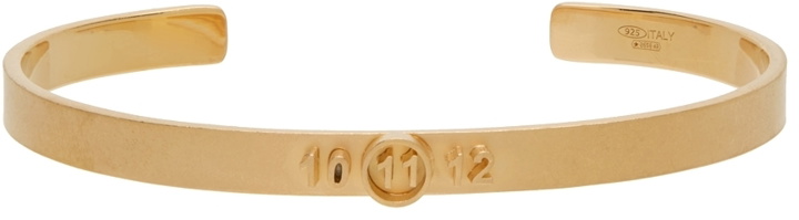Photo: Maison Margiela Gold Number Bracelet