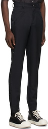 Spencer Badu Black Twill Trousers