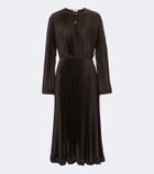 Vince Pleated midi dress