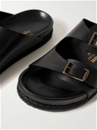 Yuketen - Sal-2 Leather Sandals - Black