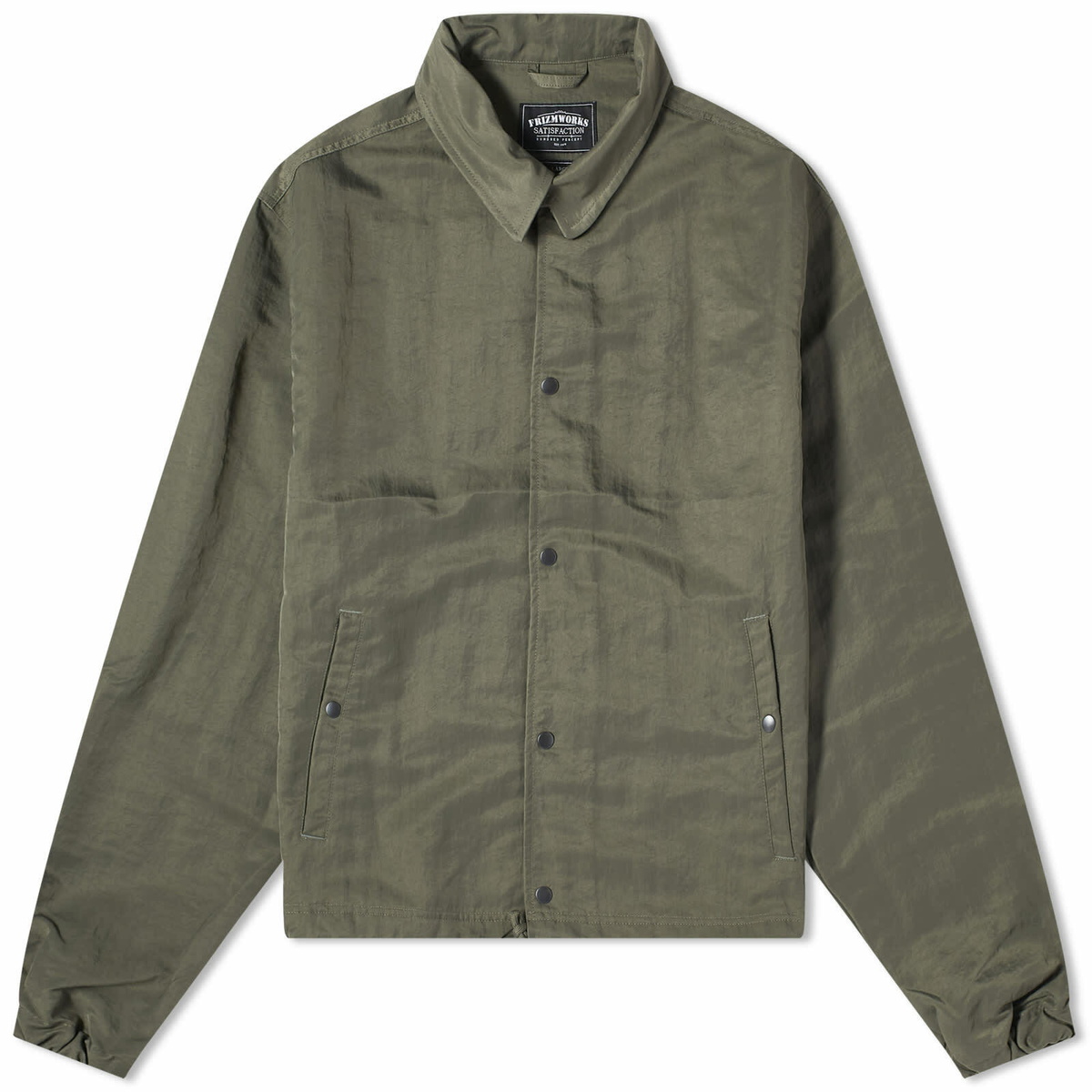 50s スモーキングジャケット FrizmWORKS Men's Flight 93 Coach Jacket in Mud FrizmWORKS